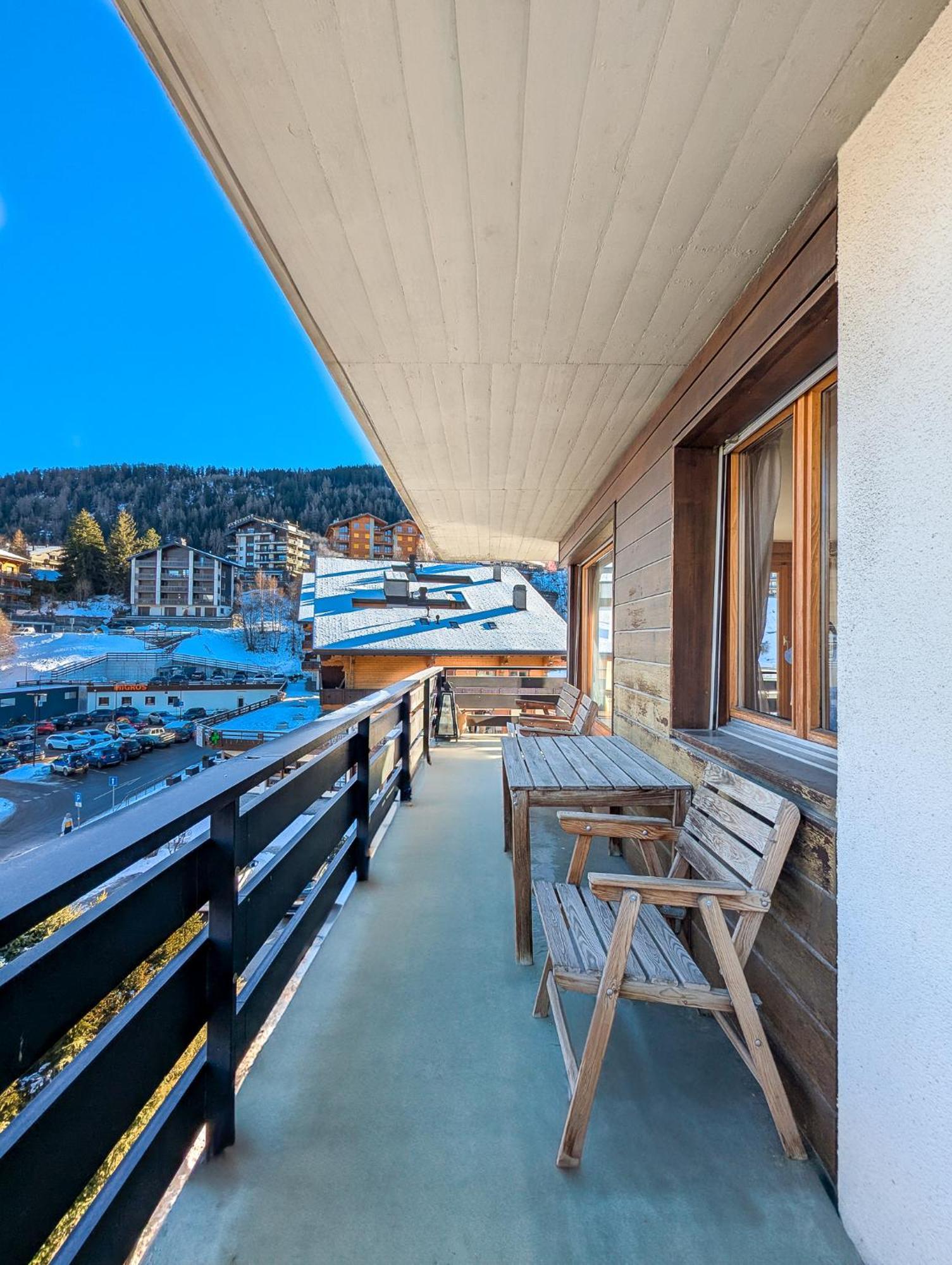 Center Of Nendaz ! Apartment 3 Rooms With Balcony Buitenkant foto