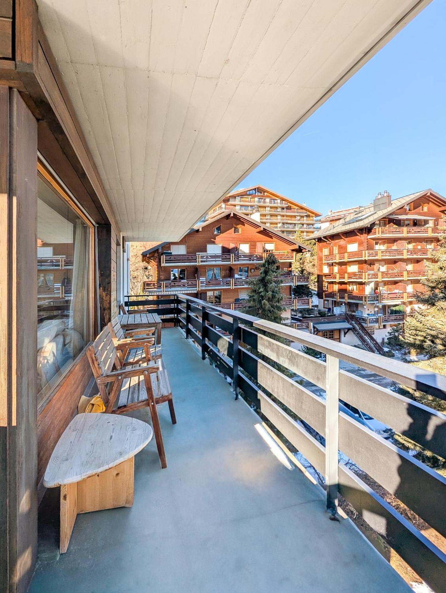Center Of Nendaz ! Apartment 3 Rooms With Balcony Buitenkant foto