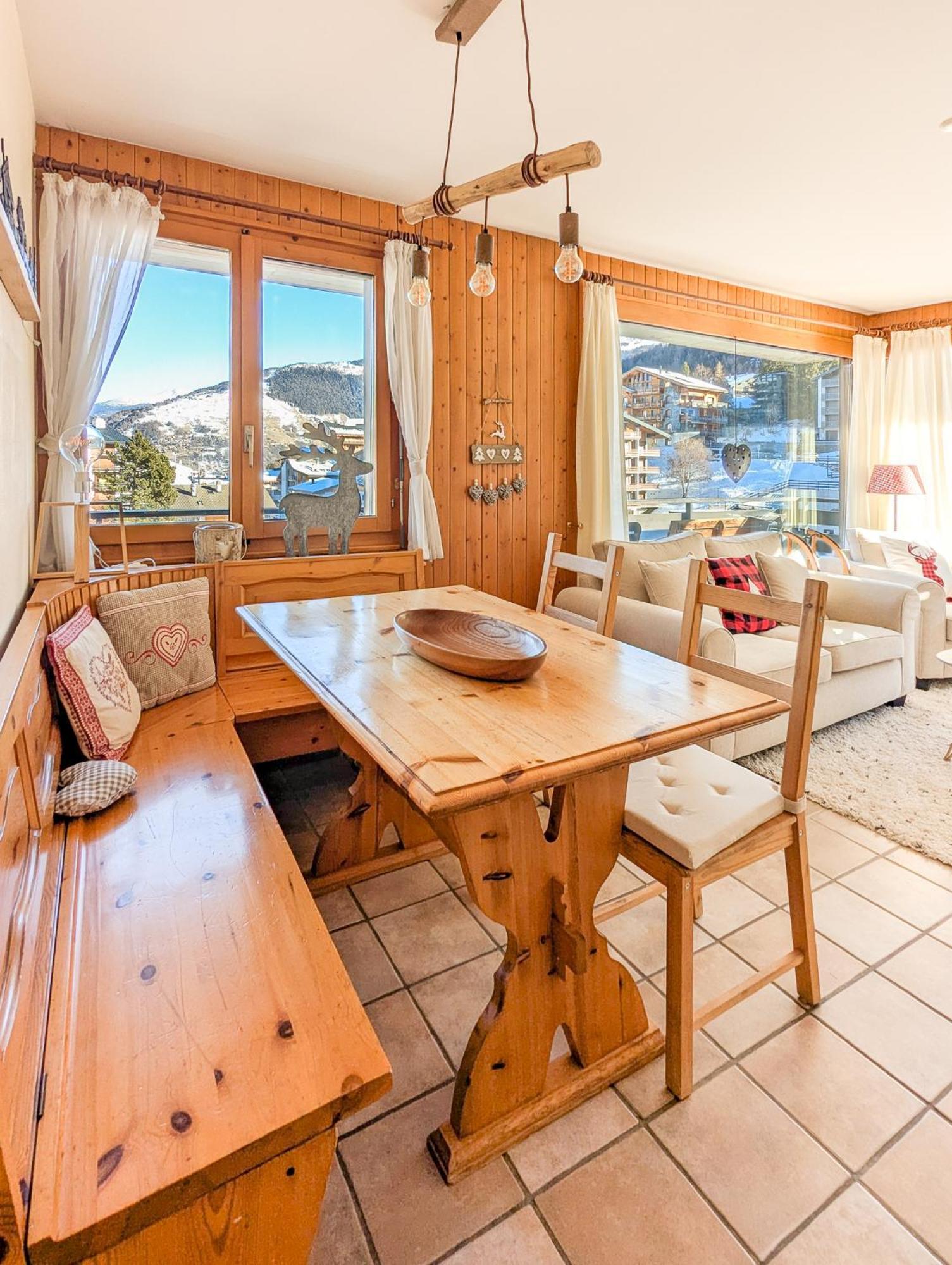 Center Of Nendaz ! Apartment 3 Rooms With Balcony Buitenkant foto