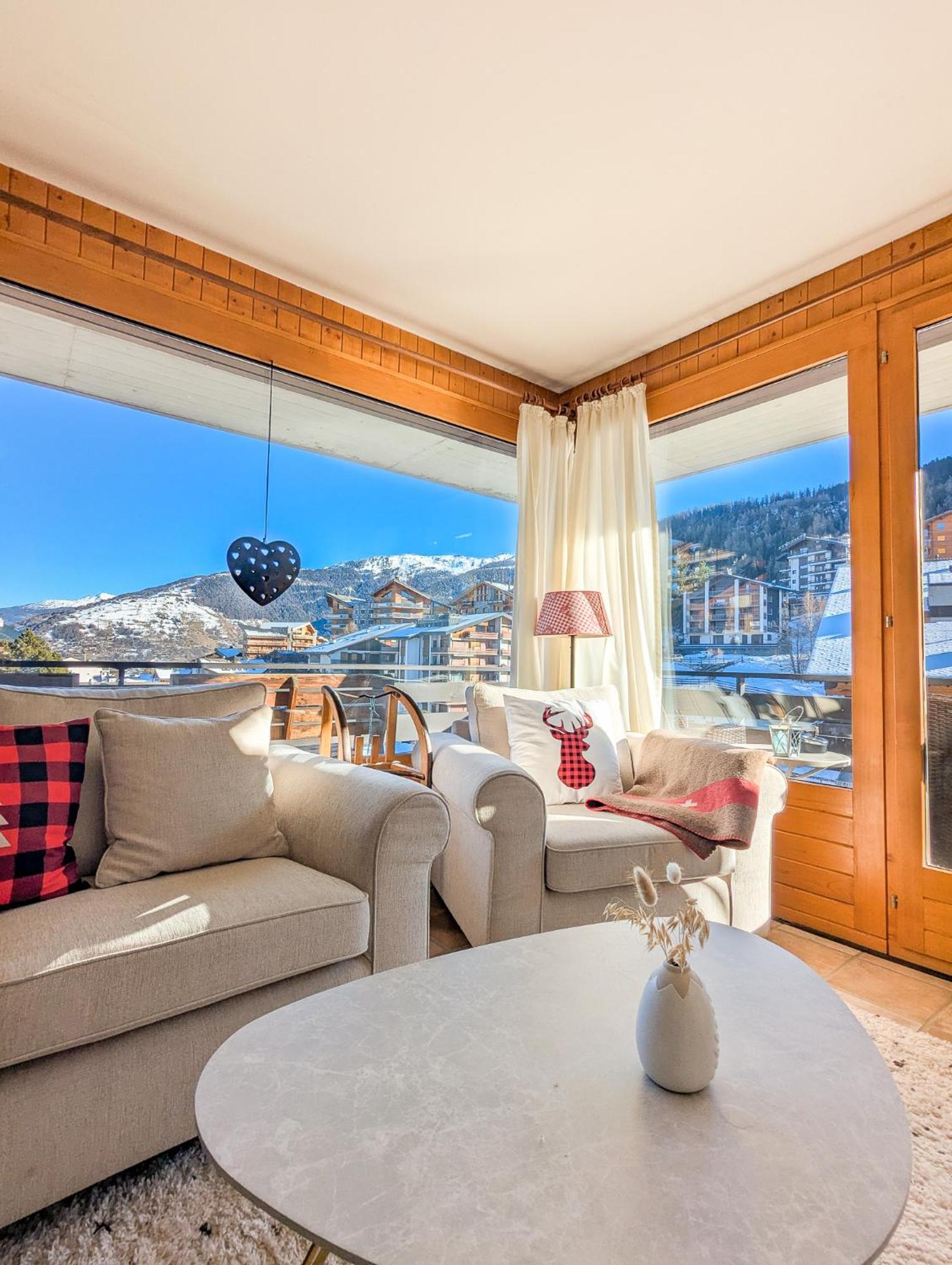 Center Of Nendaz ! Apartment 3 Rooms With Balcony Buitenkant foto